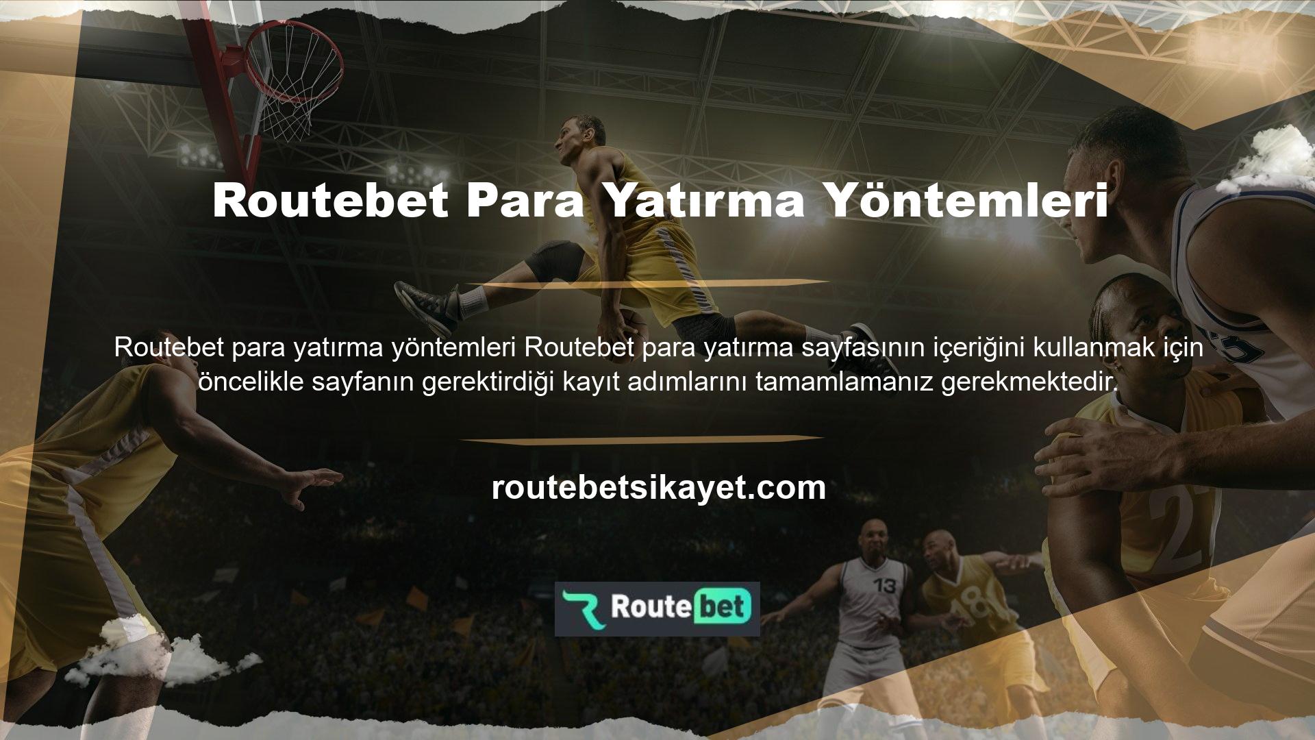 Bir bahis sitesine yatırım yapmak için Routebet para yatırma limiti bilgilerine uymanız gerekmektedir